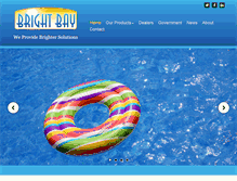 Tablet Screenshot of brightbayproducts.com